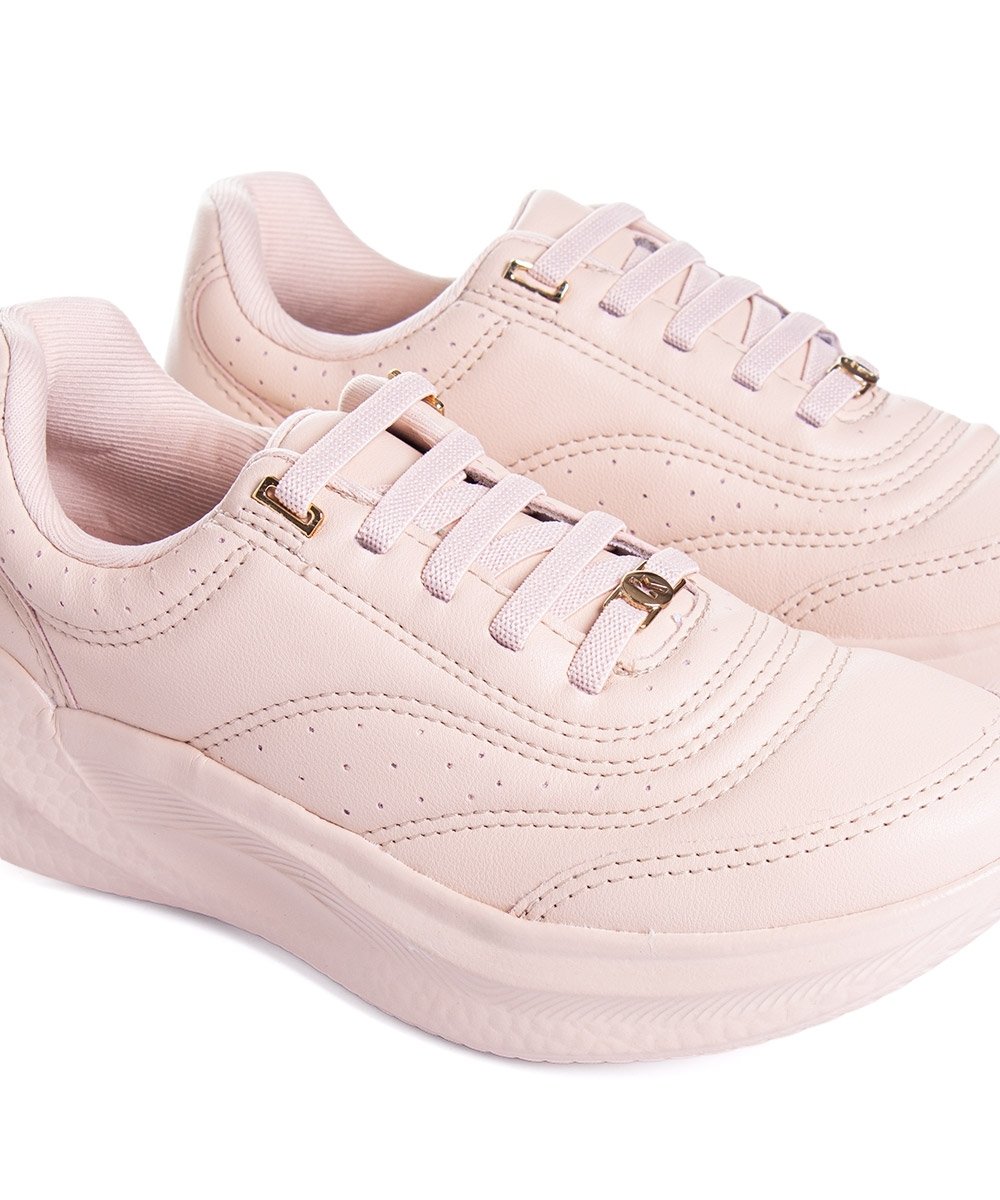 Tênis Kolosh Esportivo Feminino Rose Rosa 4