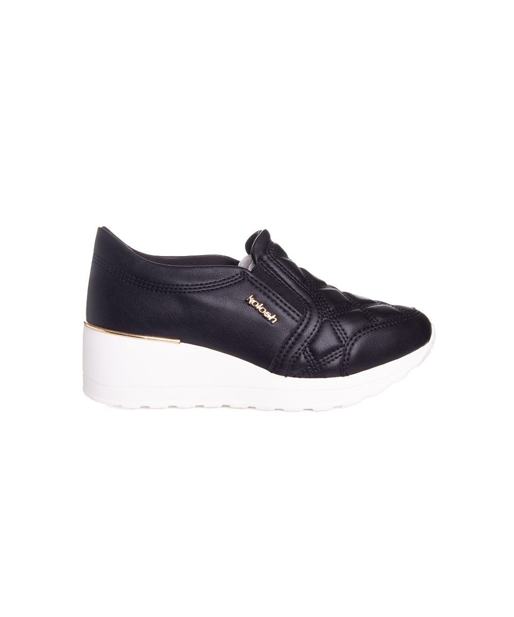 Tênis Kolosh Upper Slip On Preto