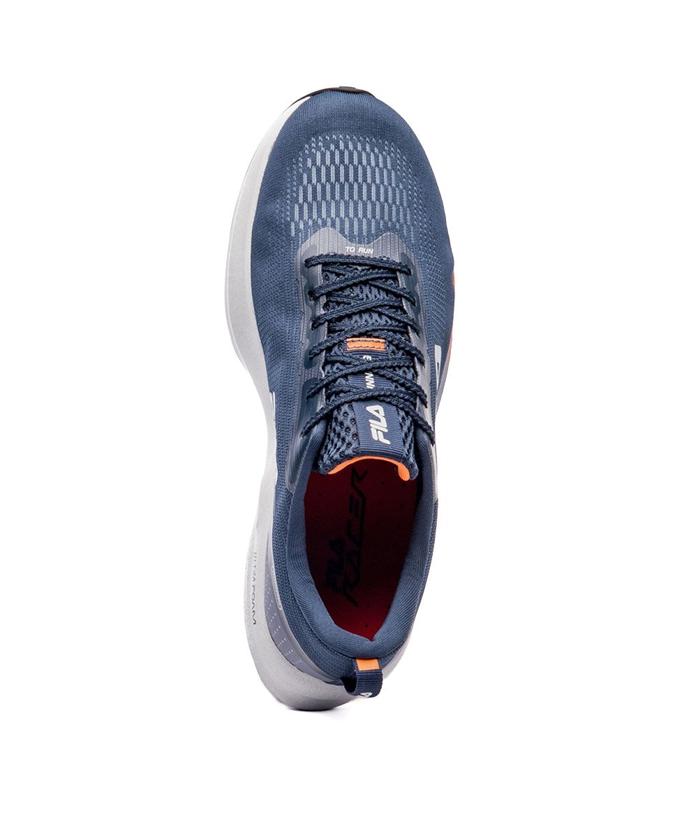 Tênis Fila Racer Fastpace Tamanho Especial Marinho Azul 5