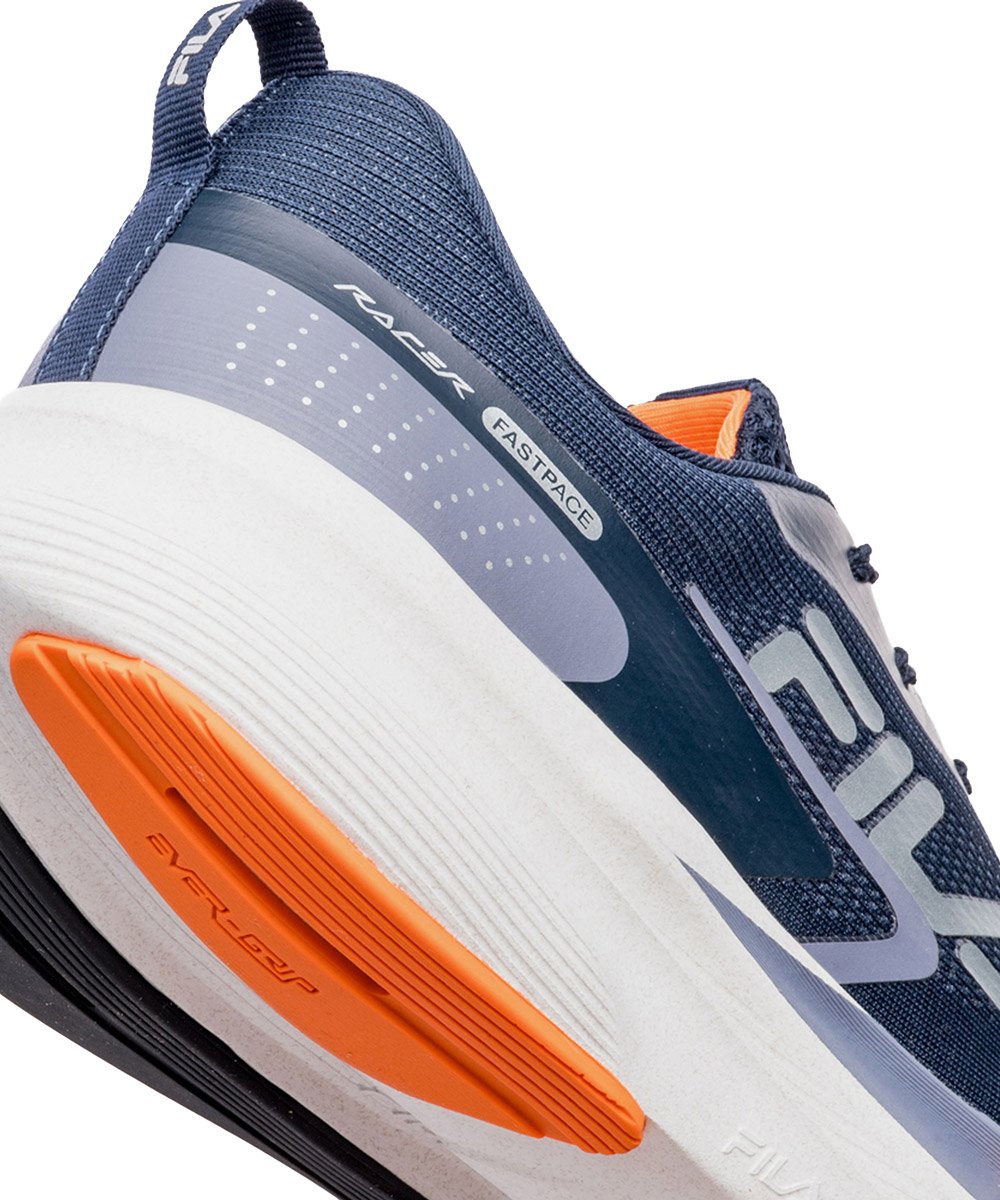 Tênis Fila Racer Fastpace Tamanho Especial Marinho Azul 8