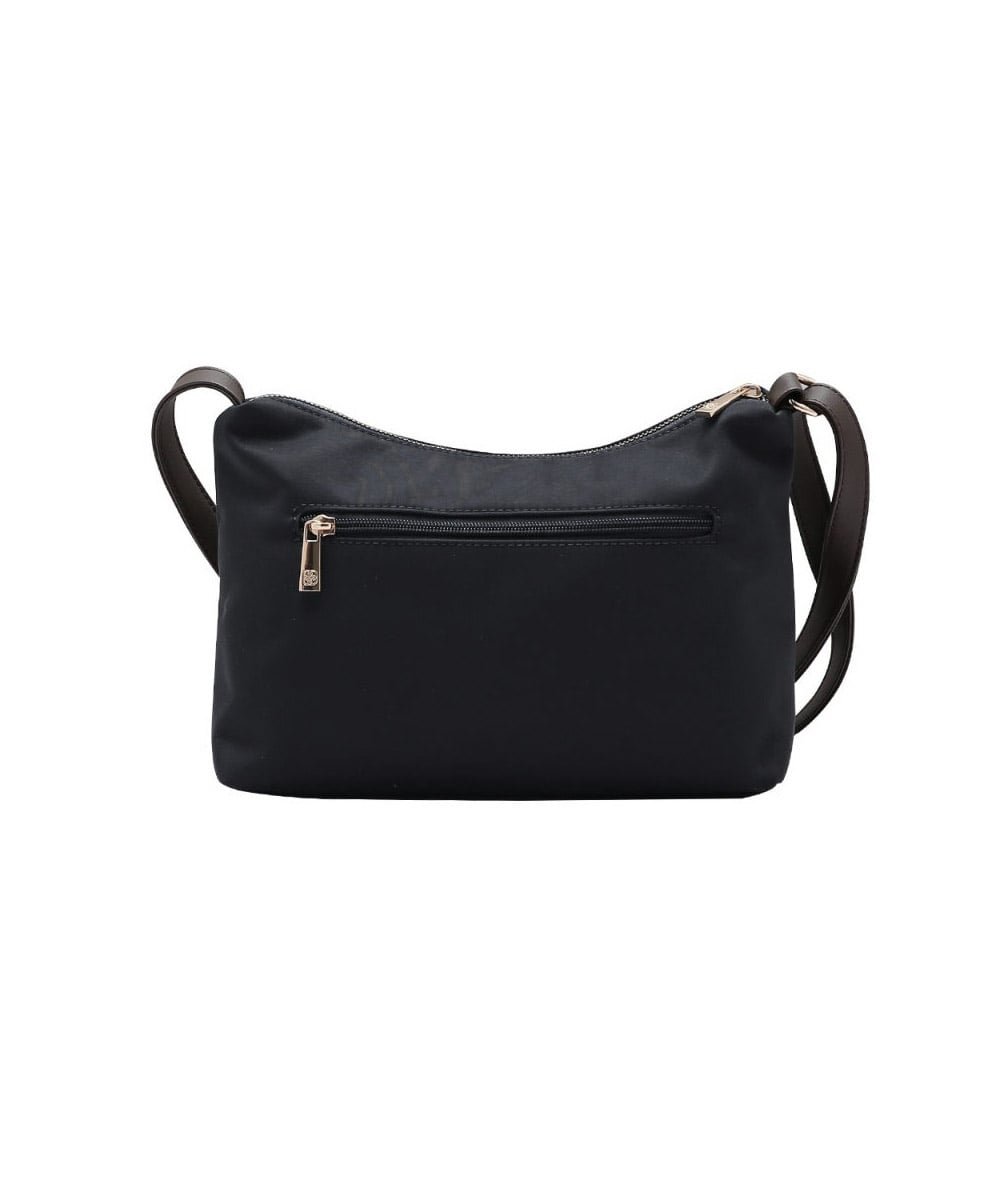 Bolsa Feminina Transversal Chenson Microfiber Preto Preto 3