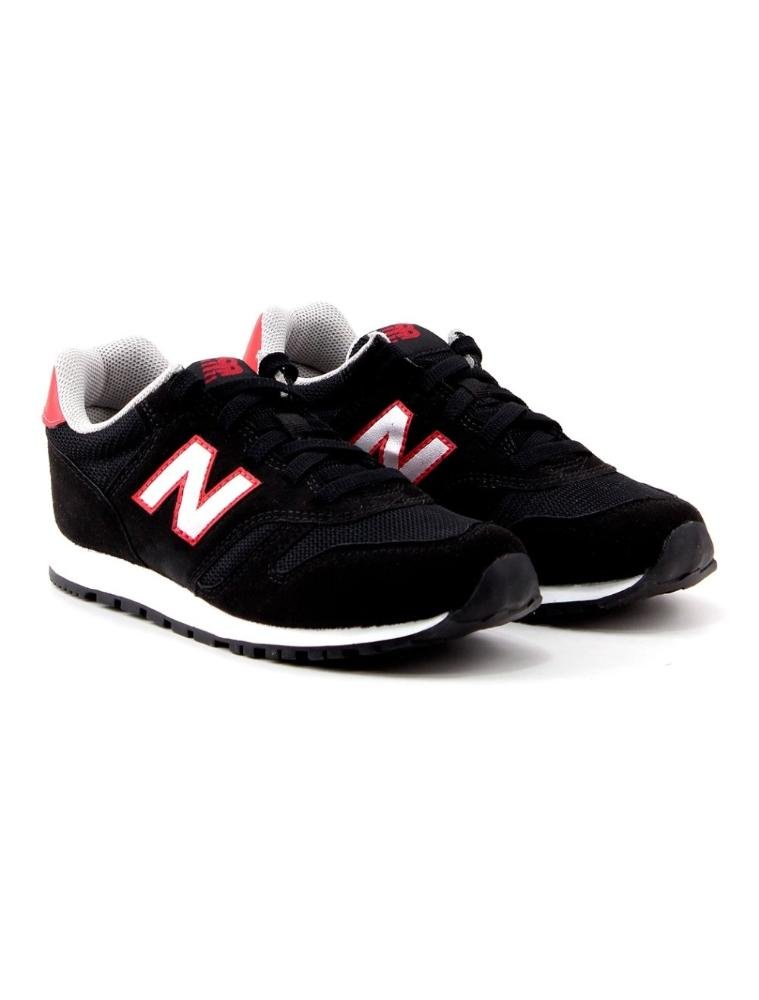 Tênis Infantil New Balance Lace Yc373v2 Preto Preto 6