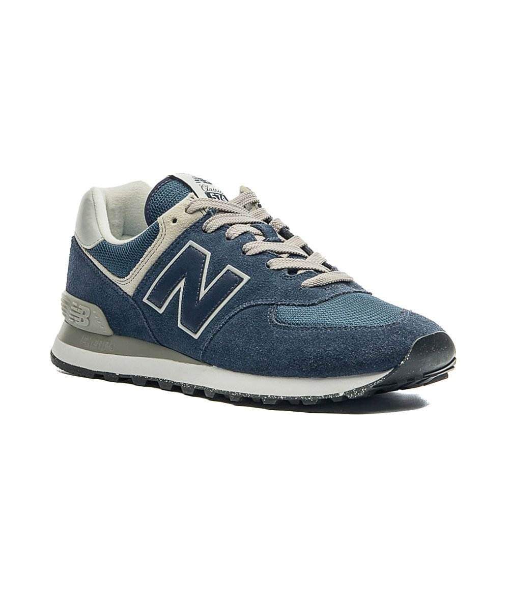 Tênis Masculino New Balance 574 Marinho Azul 3