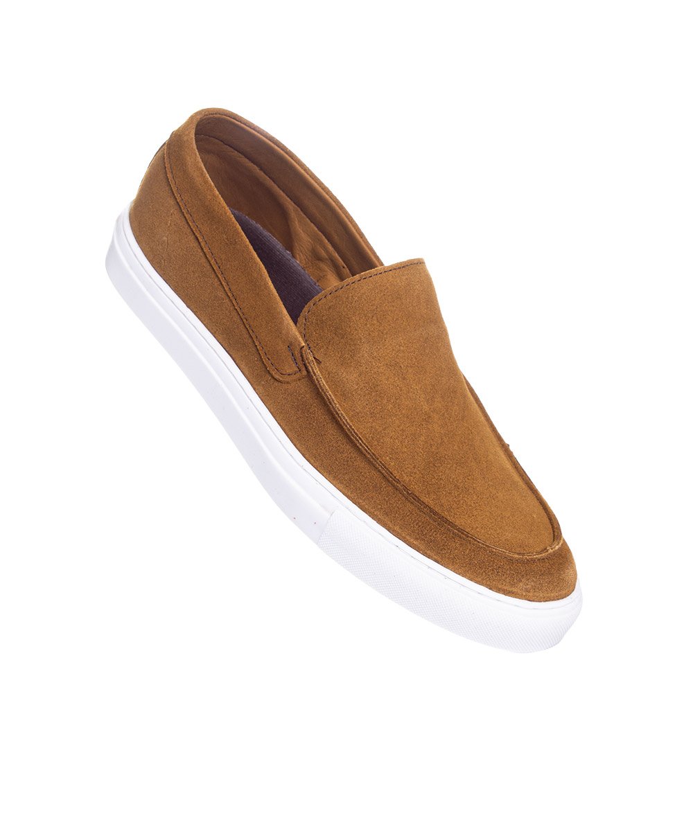 Mocassim Masculino Pixolé Casual Couro Havana Marrom 2