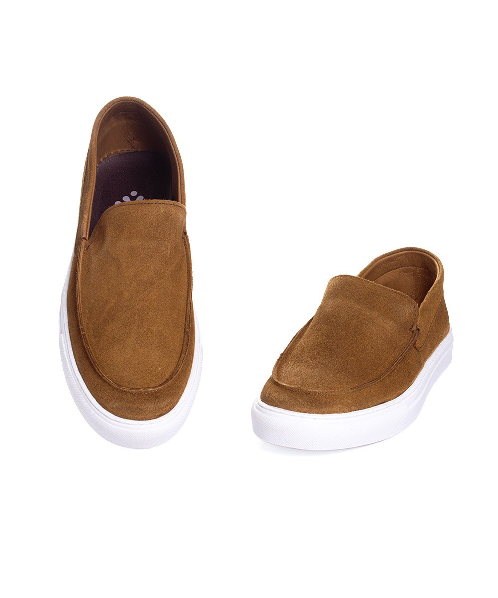 Mocassim Masculino Pixolé Casual Couro Havana Marrom 4
