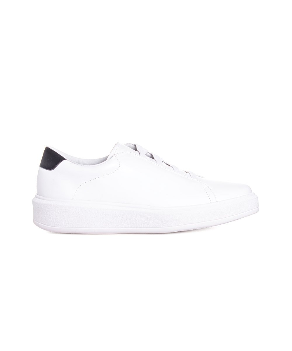 Tênis Masculino Pixolé Casual Couro Branco