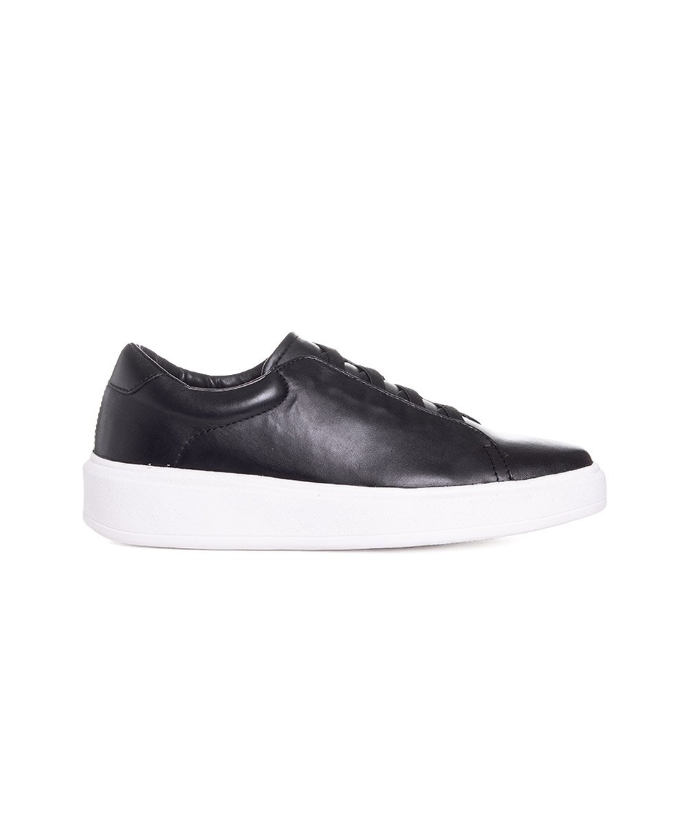 Tênis Masculino Pixolé Casual Couro Preto