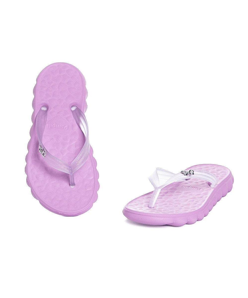 Chinelo Infantil Pampili Puffly Lilas Lilás 4