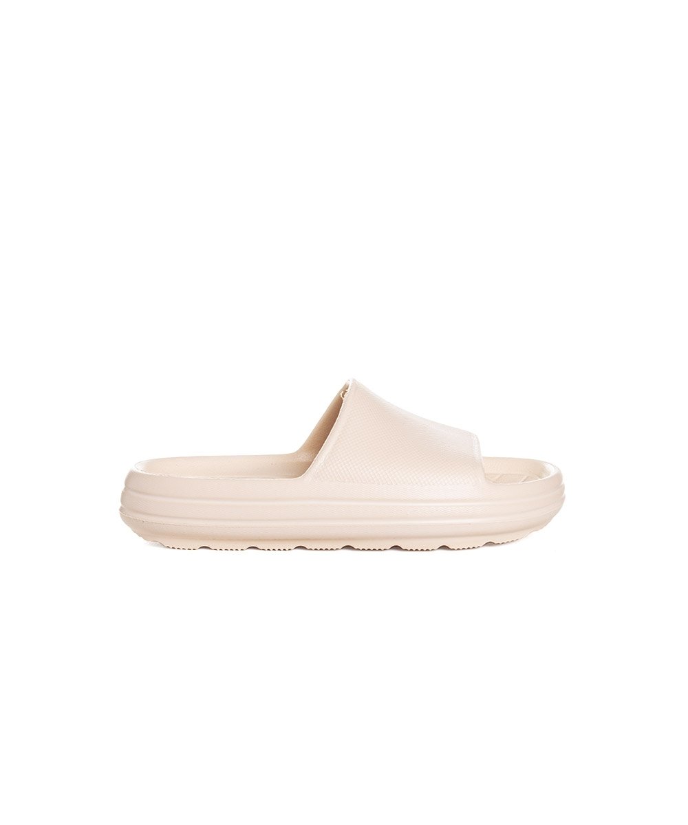Chinelo Slide Infantil Molekinha Creme
