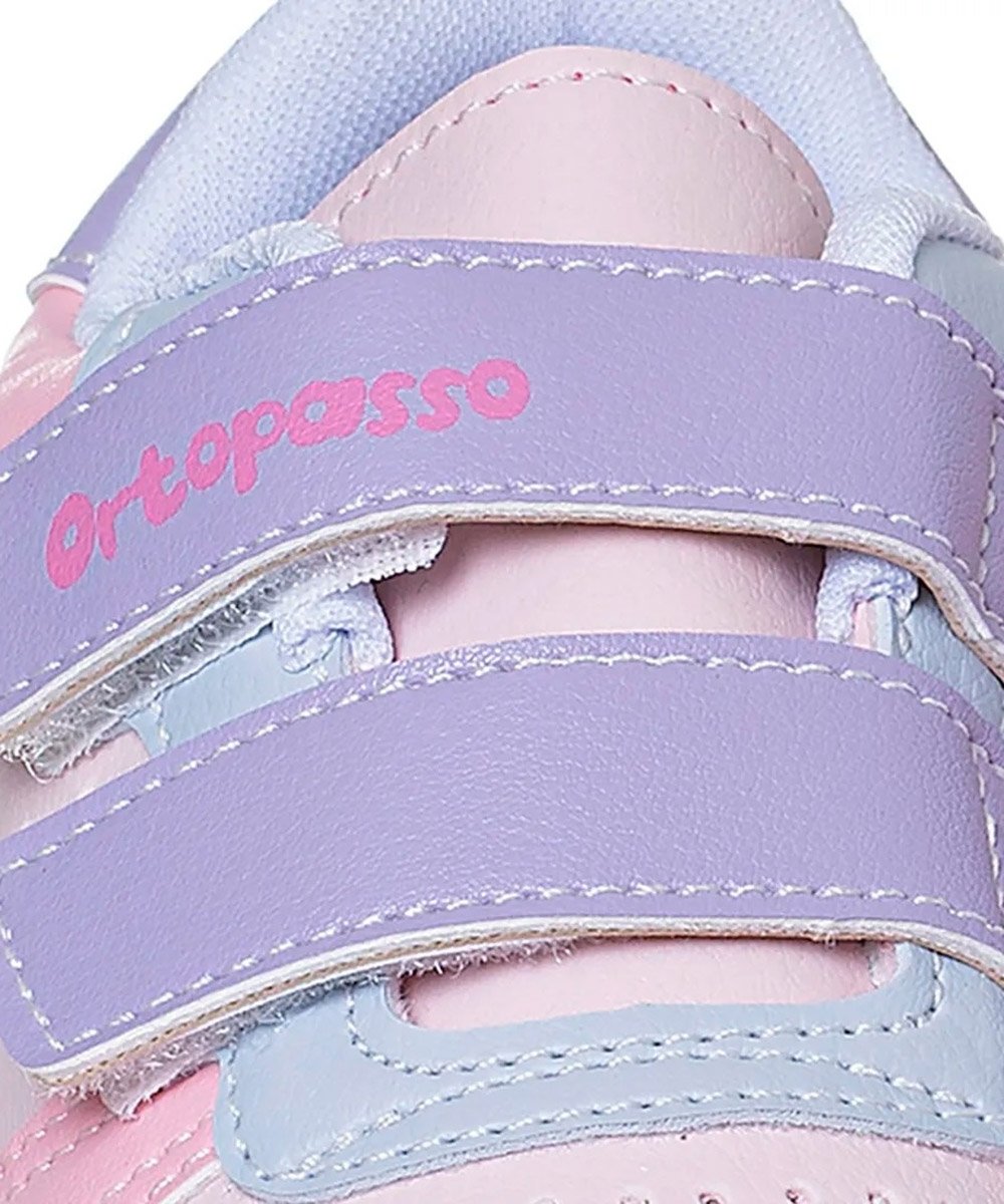 Tênis Infantil Ortopasso Force One 22/27 Rosa Rosa 3