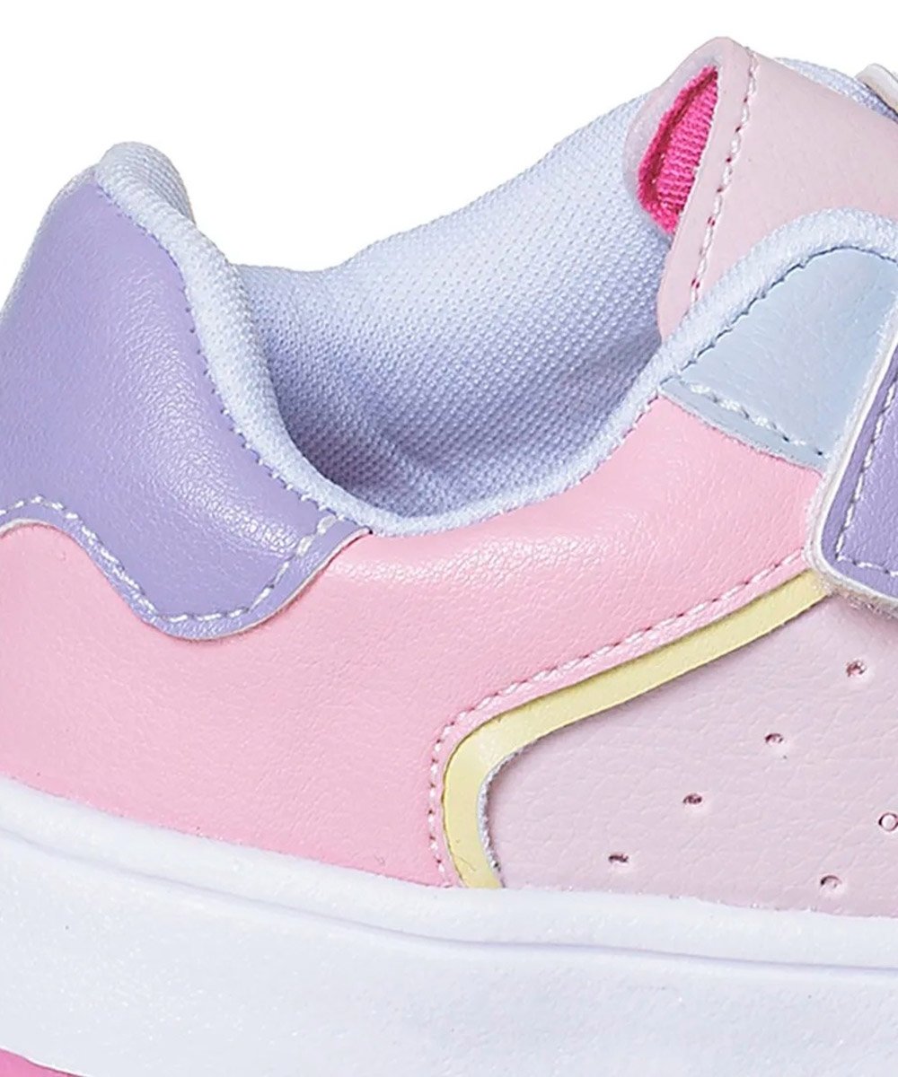 Tênis Infantil Ortopasso Force One 22/27 Rosa Rosa 4