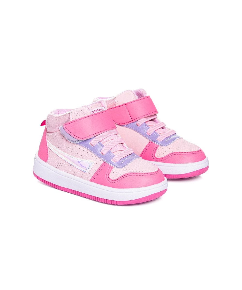 Tênis Infantil Ortopasso Babyoz Cano Alto 28/32 Rosa Rosa 3