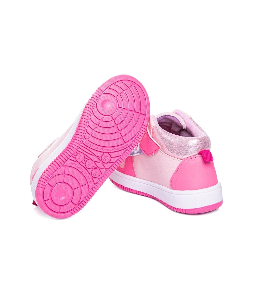 Tênis Infantil Ortopasso Babyoz Cano Alto 28/32 Rosa Rosa 5