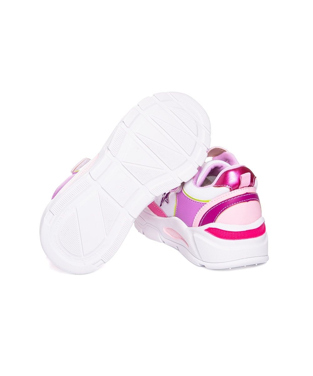Tênis Infantil Ortopasso Wave Estrela 33/35 Branco Branco 5