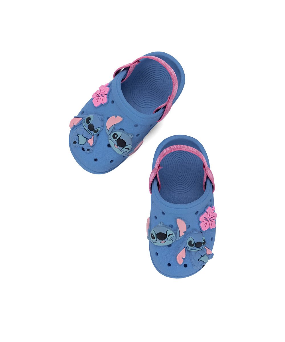 Babuche Bebê Grendene Disney Moments Ii Azul/Rosa Azul 3