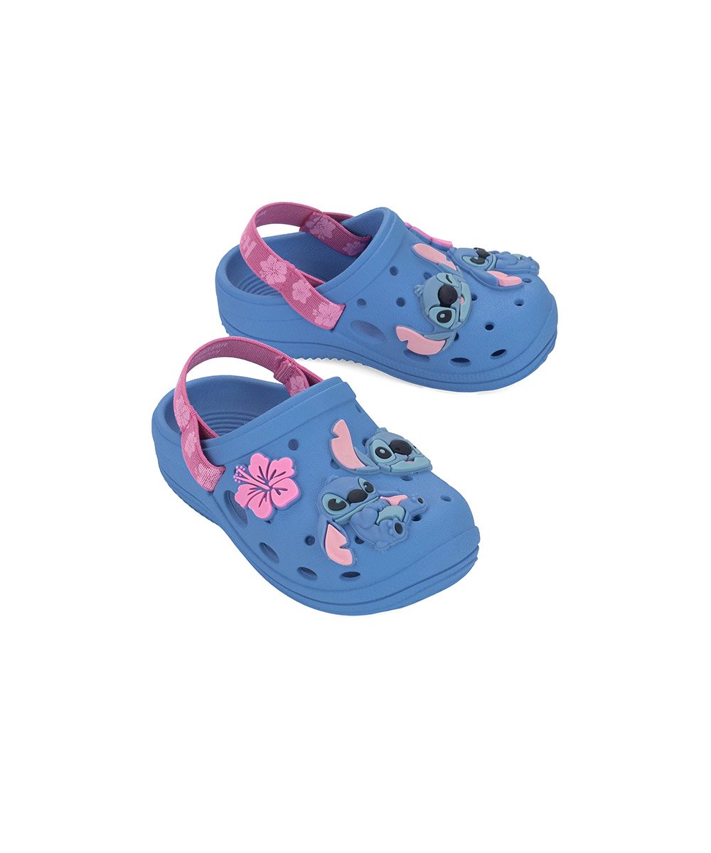 Babuche Bebê Grendene Disney Moments Ii Azul/Rosa Azul 4