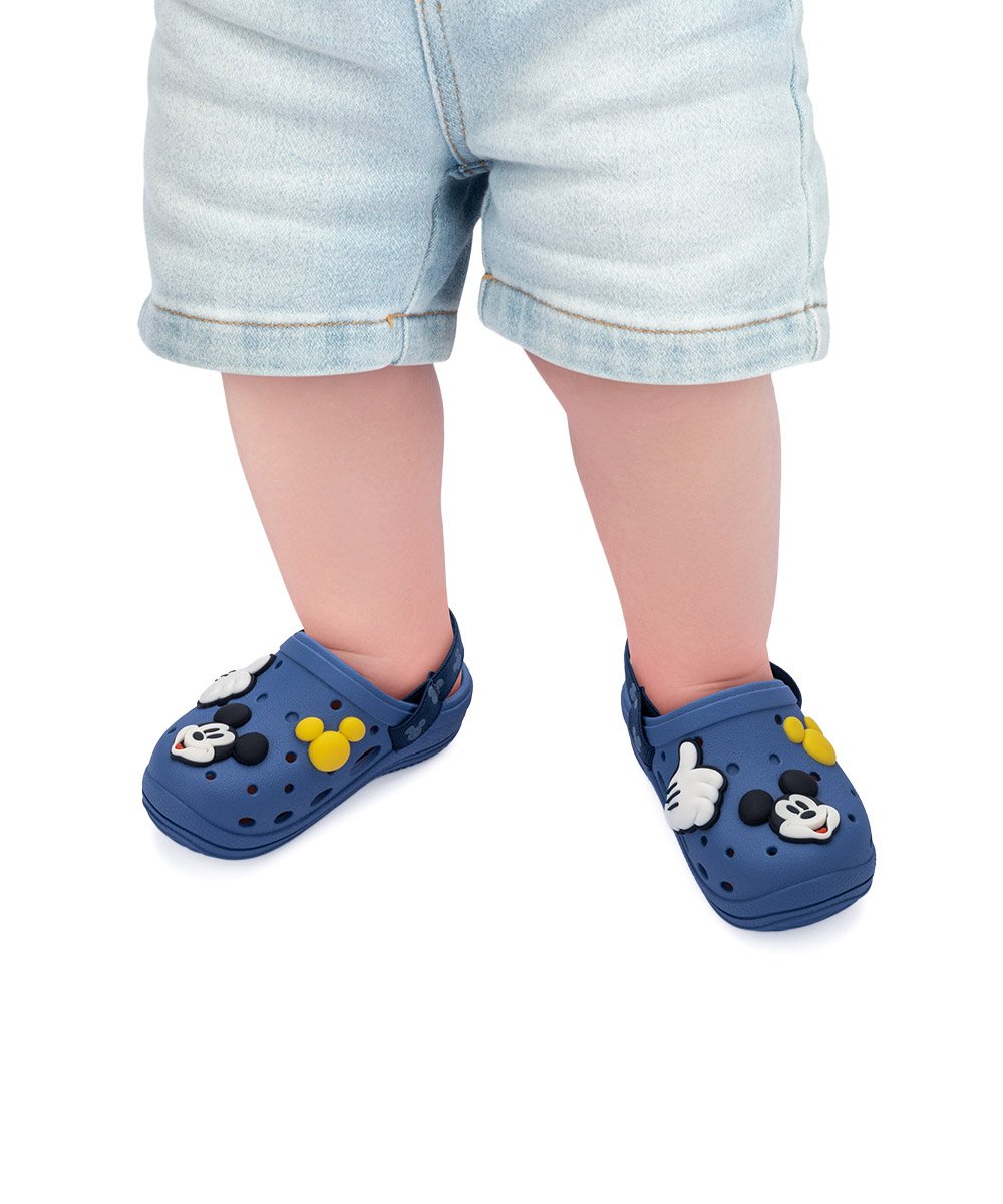 Babuche Bebê Grendene Disney Moments Ii Azul Azul 4