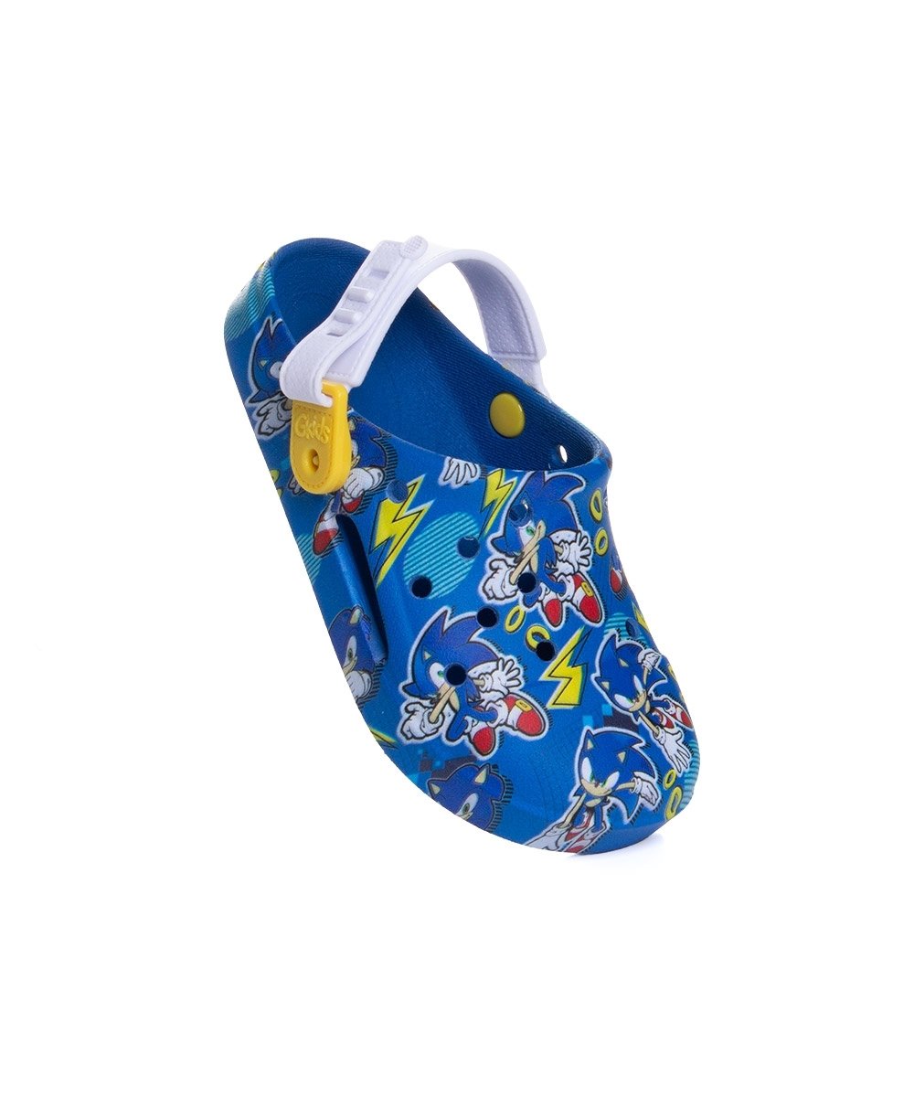Babuche Infantil Grendene Sonic Fun Azul Azul 2