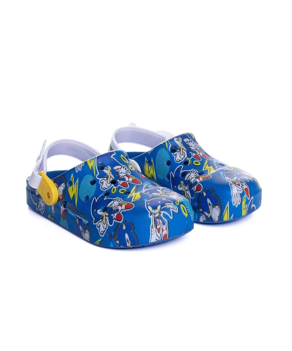 Babuche Infantil Grendene Sonic Fun Azul Azul 3