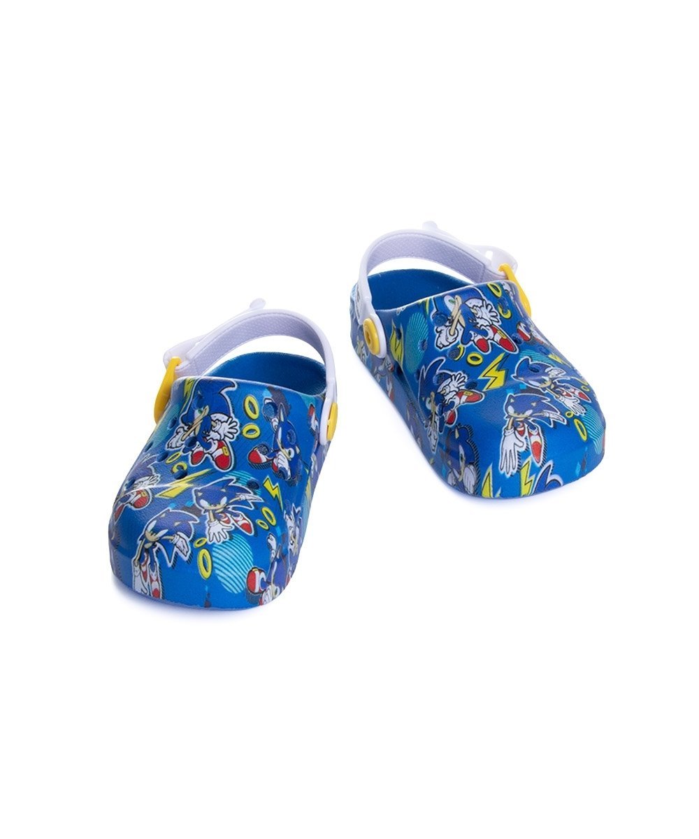 Babuche Infantil Grendene Sonic Fun Azul Azul 5
