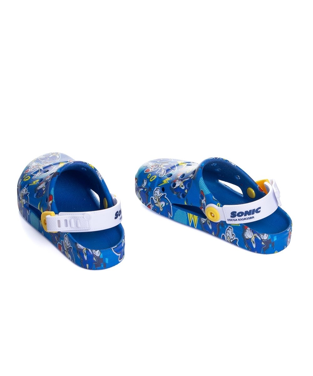 Babuche Infantil Grendene Sonic Fun Azul Azul 6