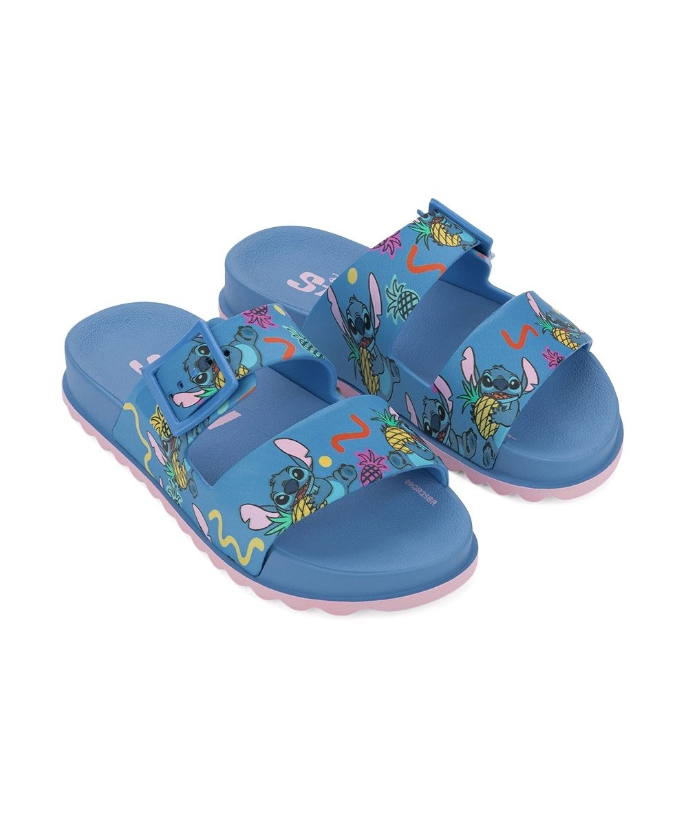 Sandália Infantil Grendene Disney Summer Ii Azul Azul 3