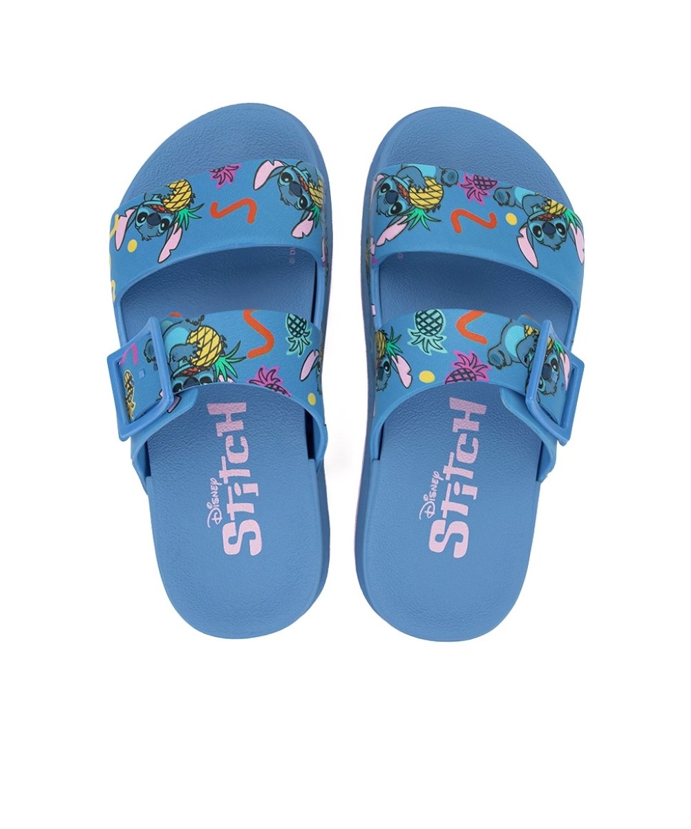 Sandália Infantil Grendene Disney Summer Ii Azul Azul 4