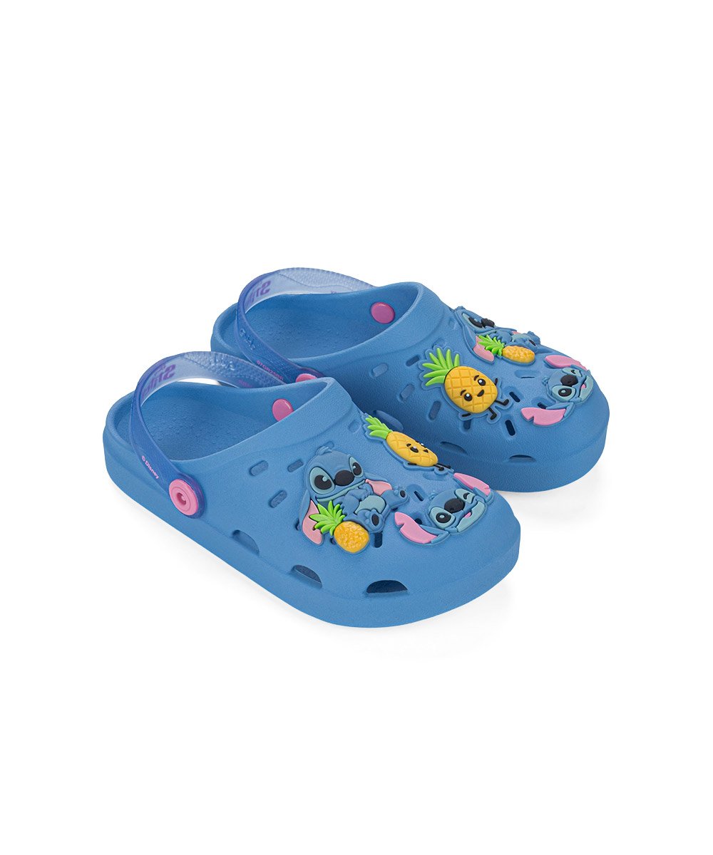 Babuche Infantil Grendene Disney Smile Azul Azul 3