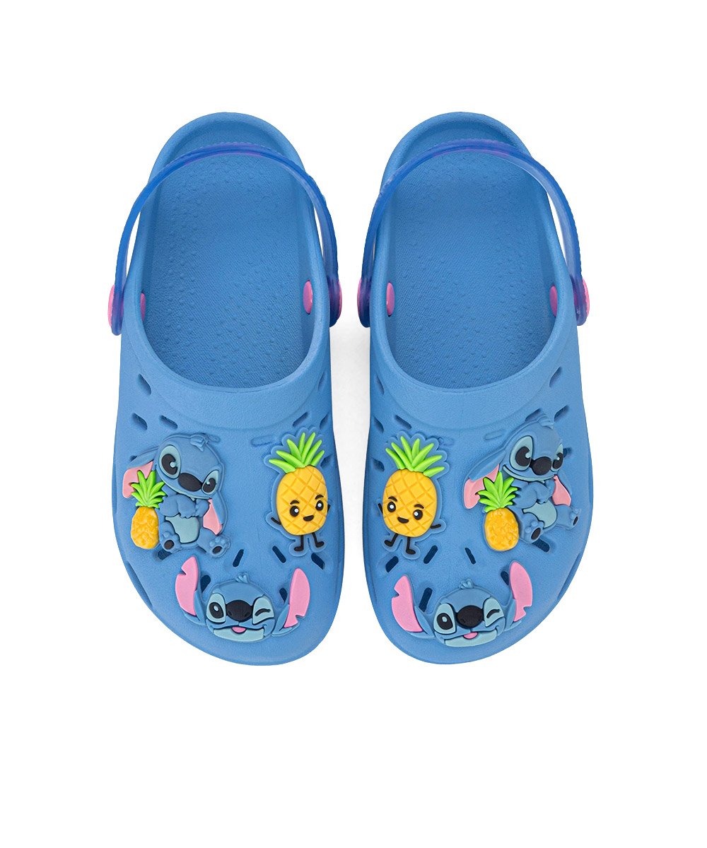 Babuche Infantil Grendene Disney Smile Azul Azul 4