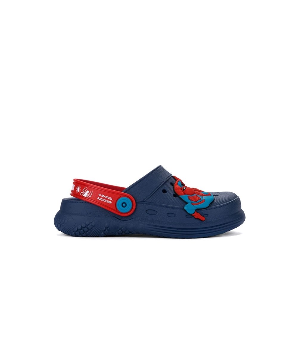 Babuche Infantil Grendene Homem Aranha Azul