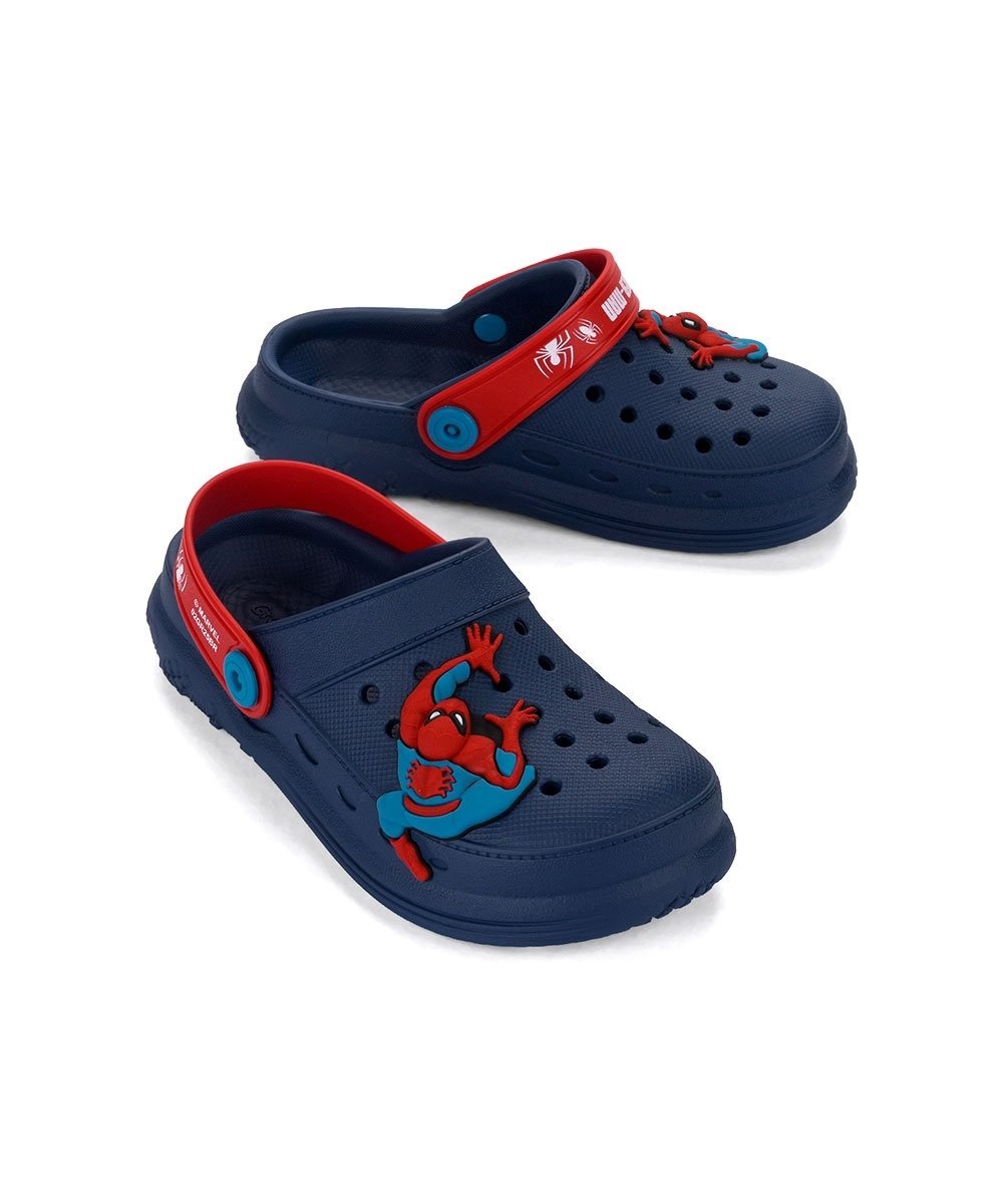 Babuche Infantil Grendene Homem Aranha Azul Azul 2