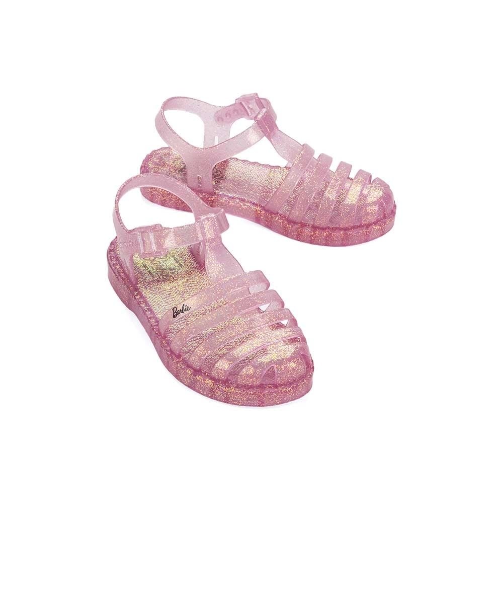 Sandália Infantil Grendene Kids Barbie Duo Rosa Rosa 2