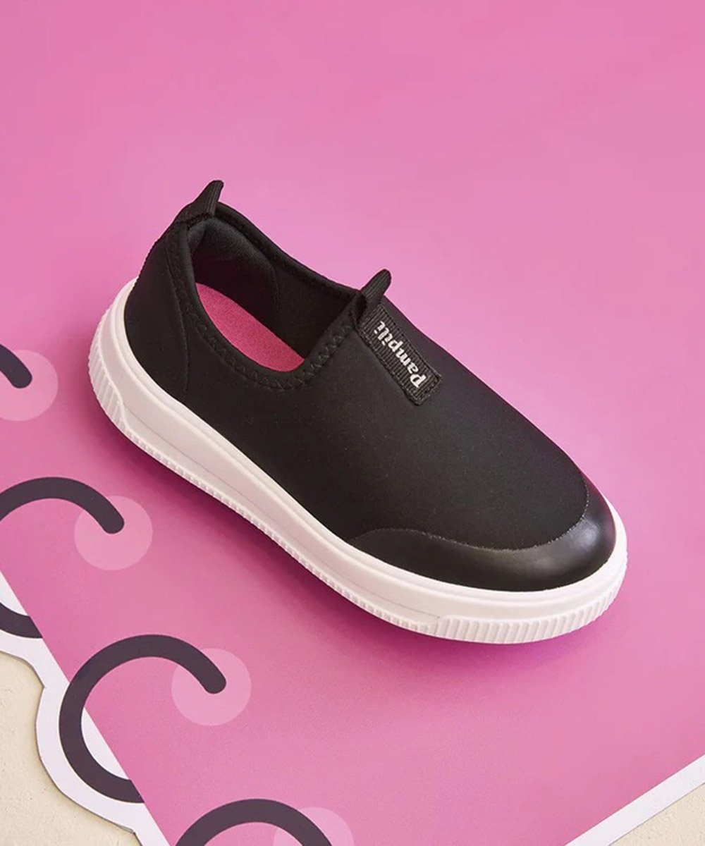 Tênis Infantil Pampili Up Calce Fácil Preto Preto 2