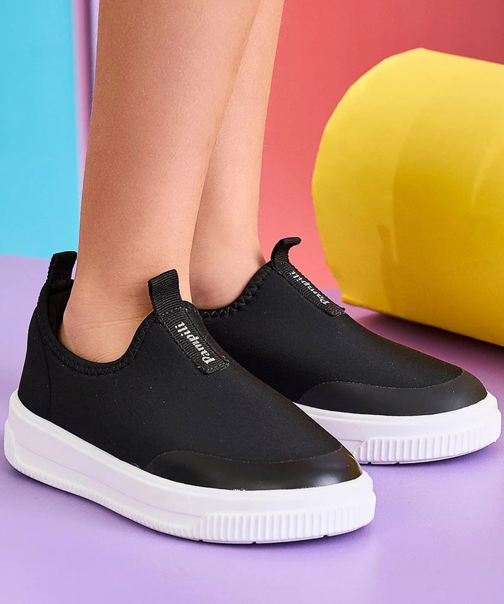 Tênis Infantil Pampili Up Calce Fácil Preto Preto 3