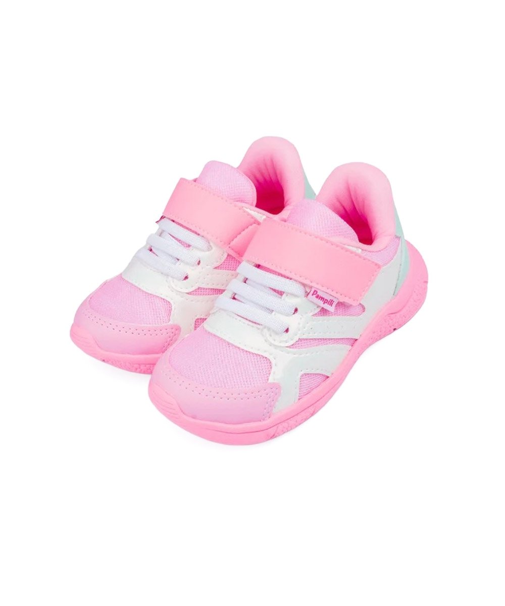 Tênis Infantil Pampili Mini Soft Verniz Rosa Rosa 2