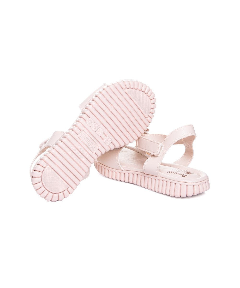 Sandália Infantil Pampili Candy Laço Nude Bege 5