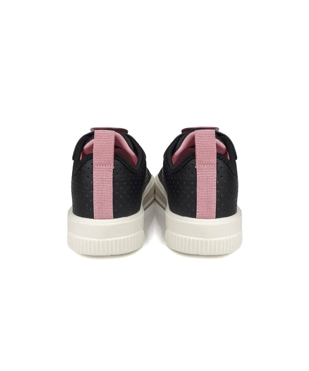 Tênis Infantil Pampili Up Patch Carinha Glitter Preto Preto 6