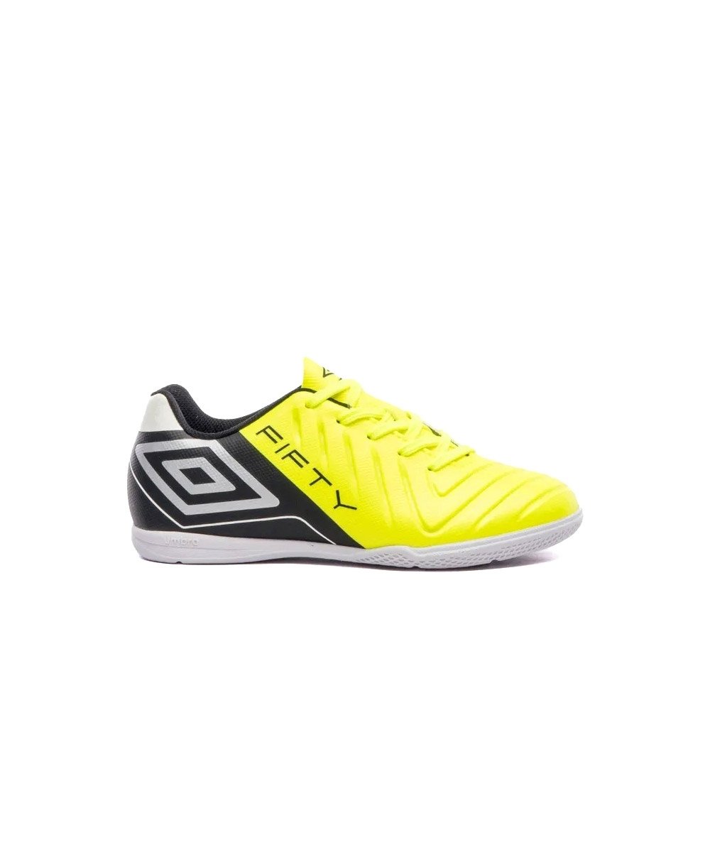 Chuteira Futsal Umbro Fifty Vi Jr Amarelo