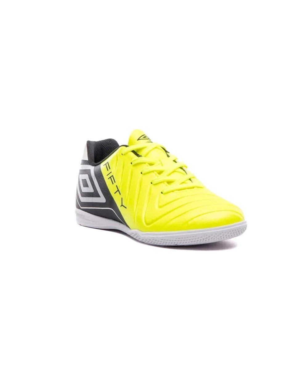 Chuteira Futsal Umbro Fifty Vi Jr Amarelo Amarelo 2
