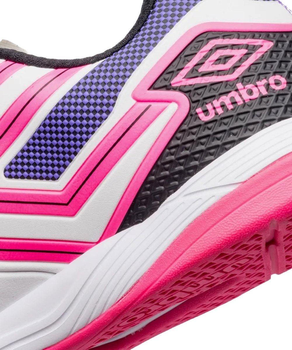 Chuteira Futsal Umbro Pro 5 Bump Club Branco Branco 5