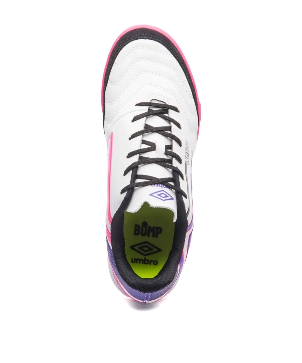 Chuteira Futsal Umbro Pro 5 Bump Club Branco Branco 6