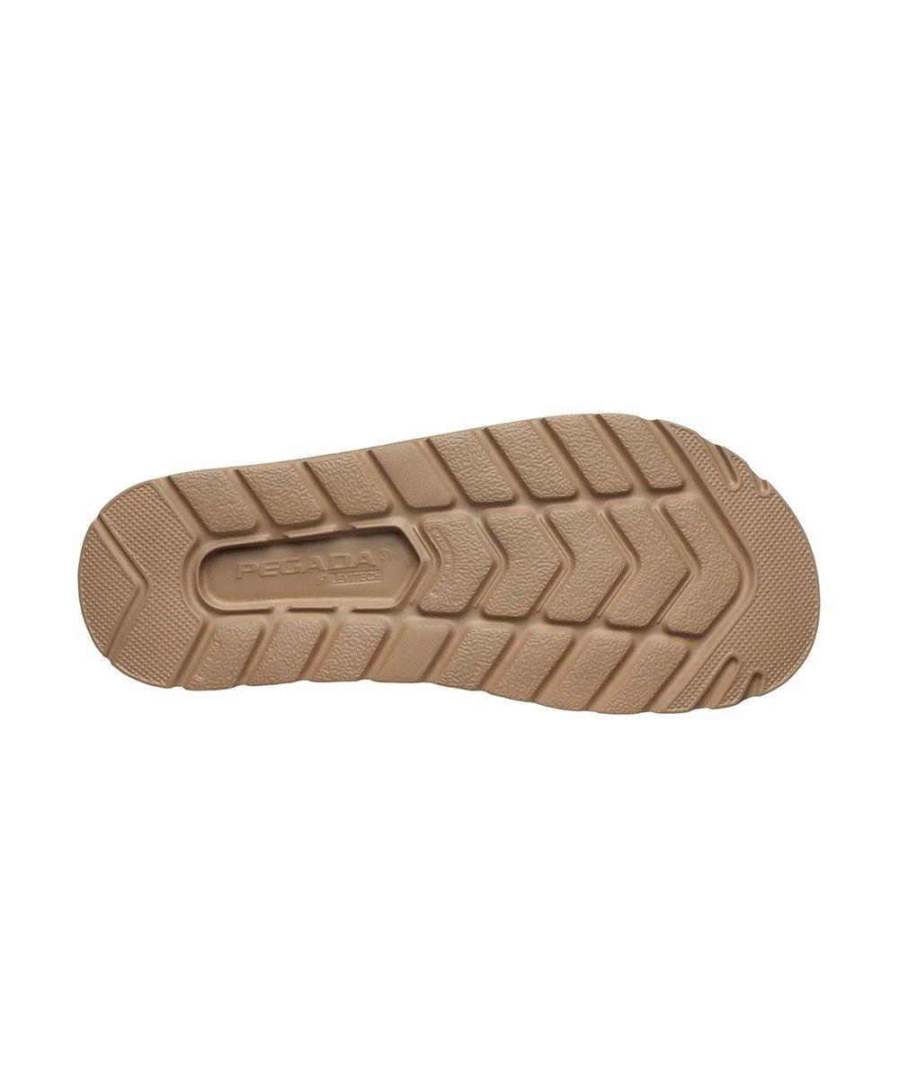 Chinelo Feminino Pegada Grace Couro. Caramelo Bege 6