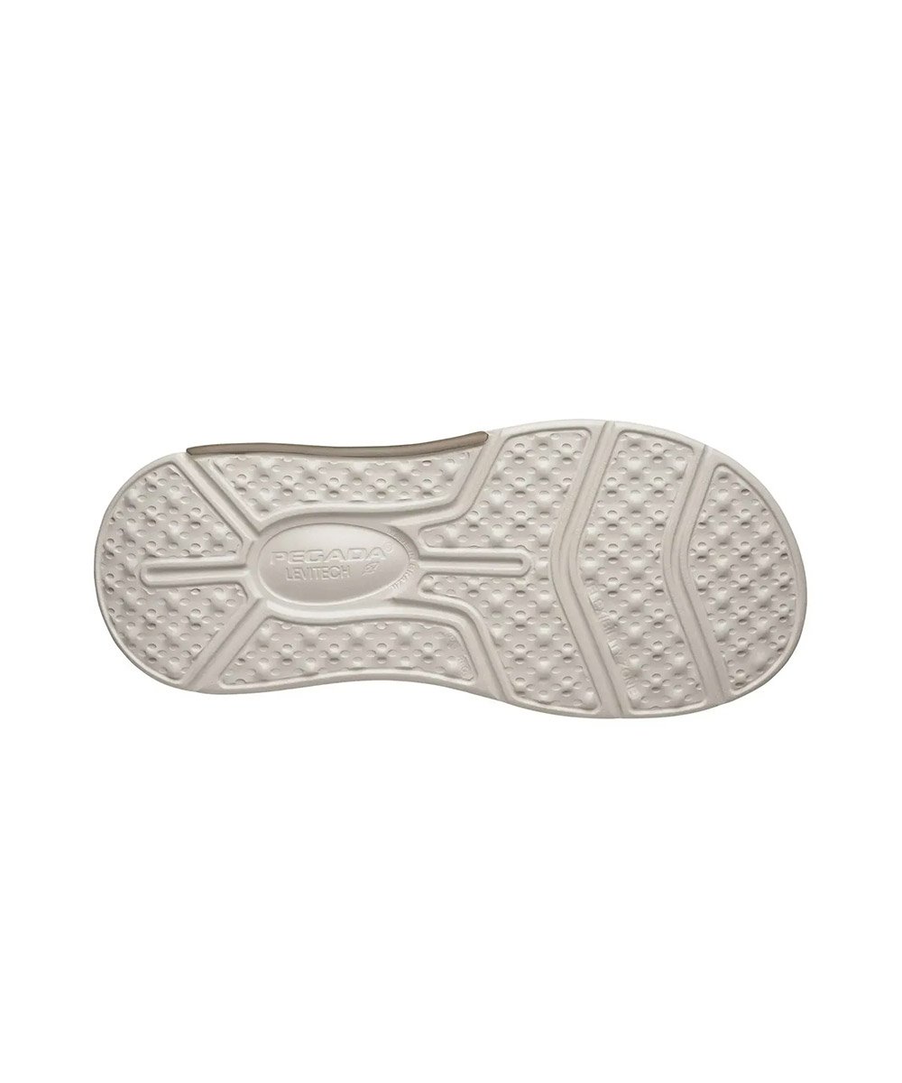 Chinelo Masculino Pegada Levitech Kai Couro Caqui Marrom 6