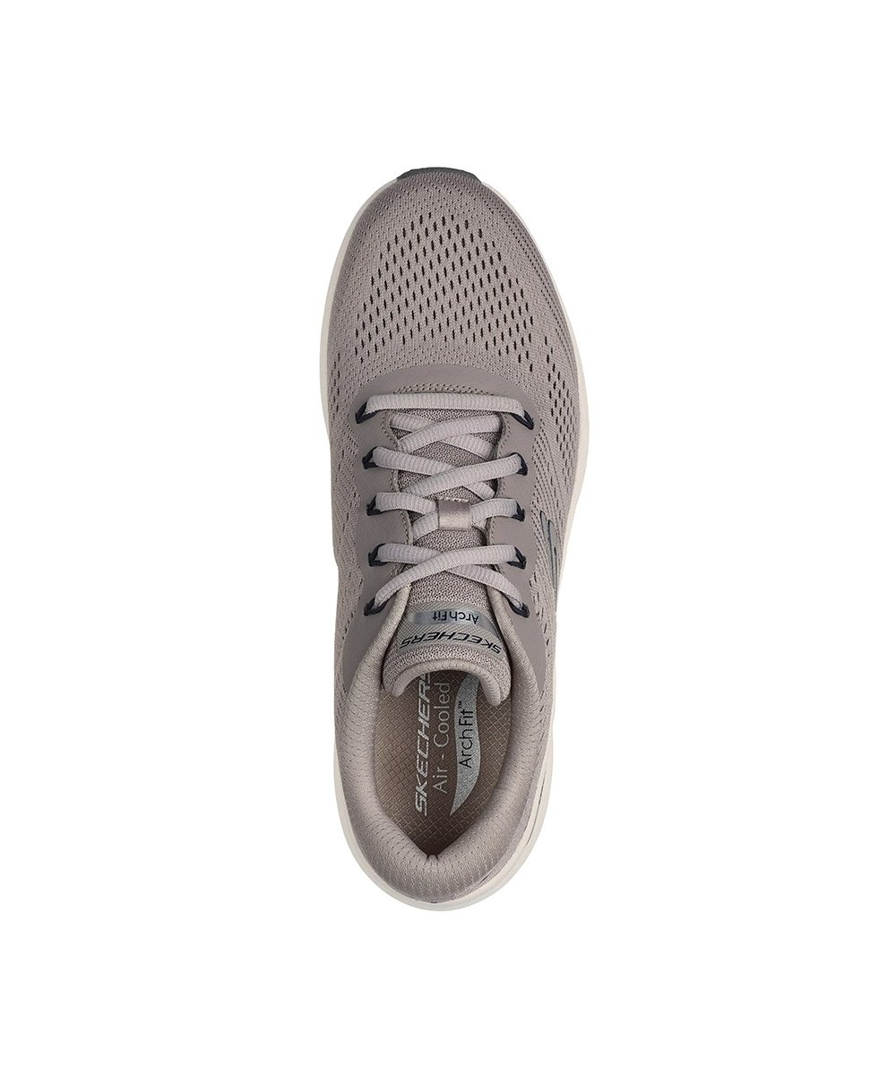 Tênis Masculino Skechers Arch Fit Taupy Cinza 4