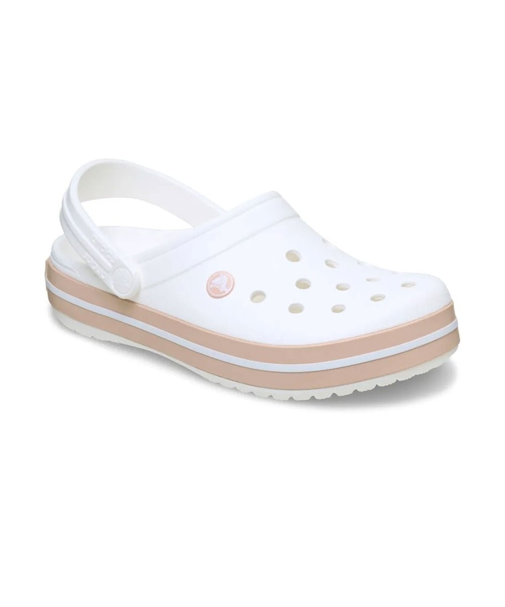 Sandália Crocs Crocband Off White Branco 2