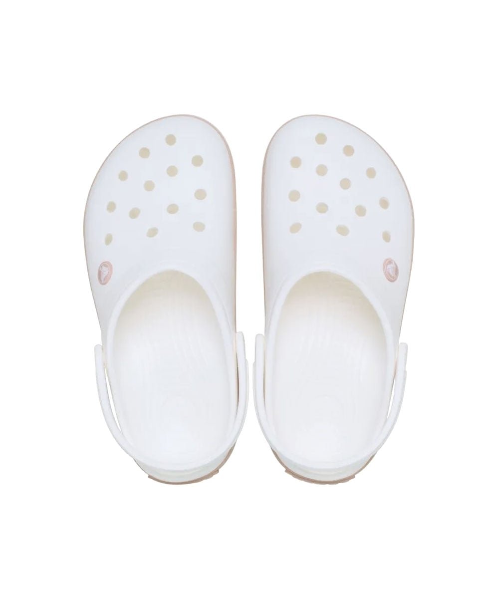 Sandália Crocs Crocband Off White Branco 4