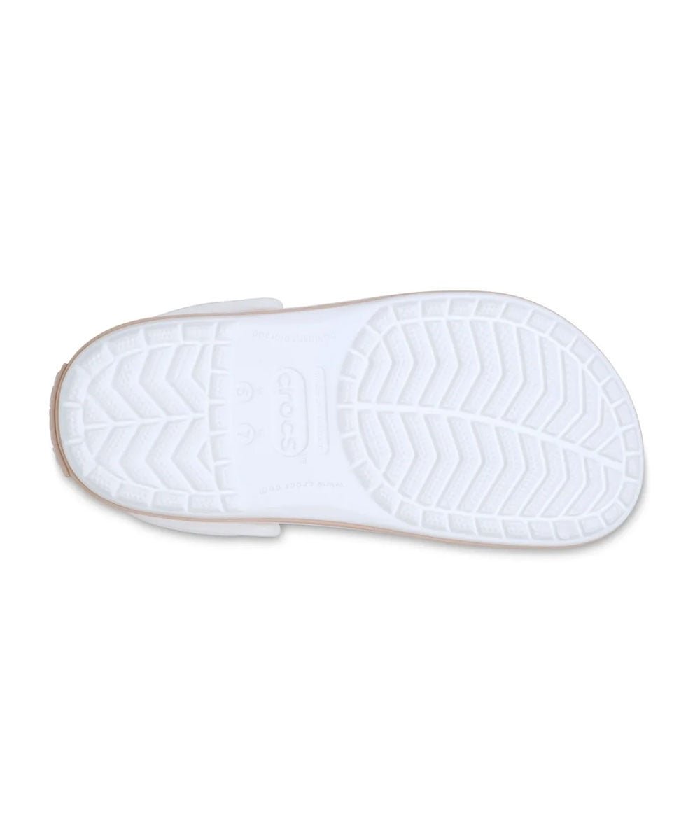 Sandália Crocs Crocband Off White Branco 5