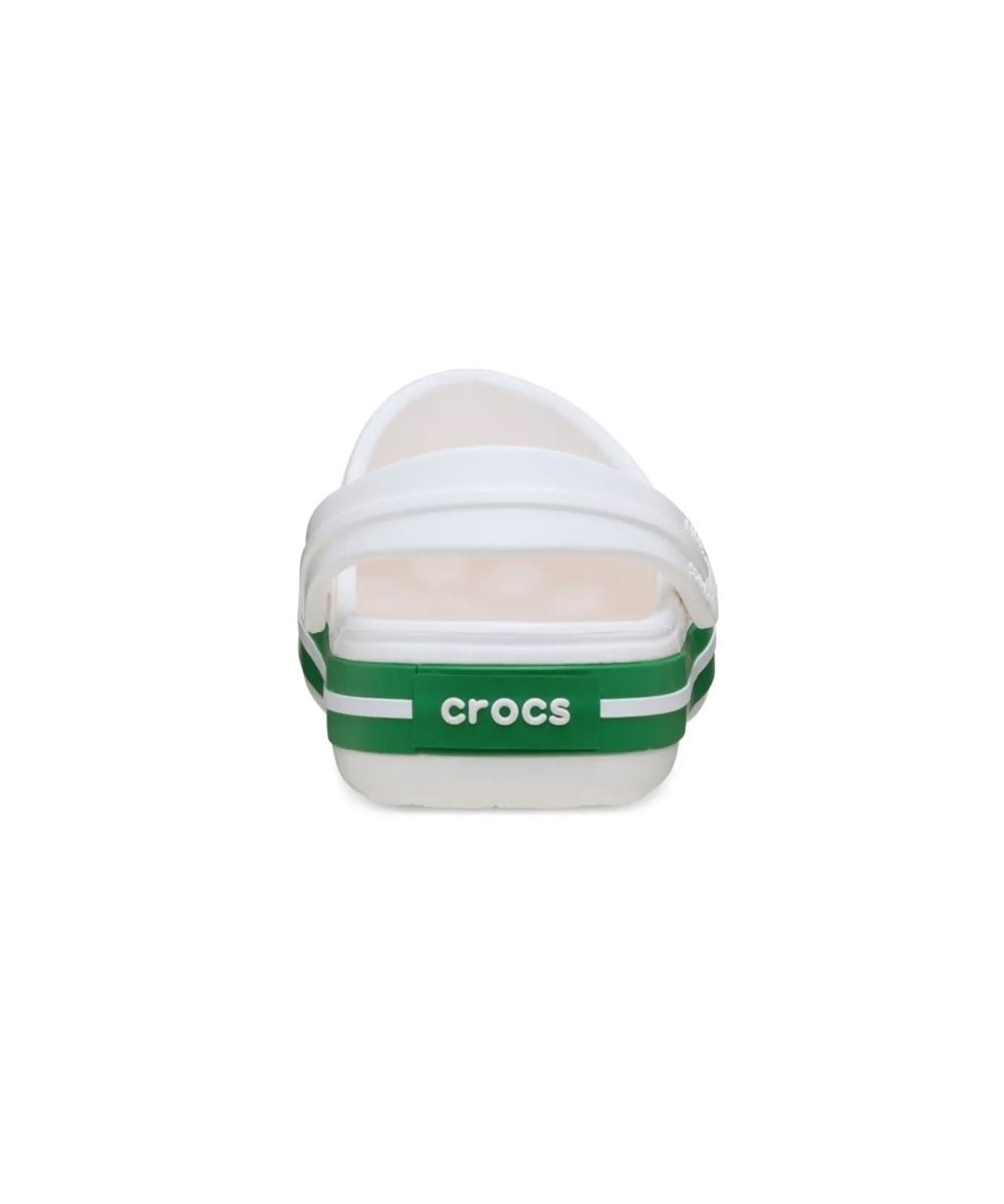 Sandália Crocs Crocband Branco/Verde Branco 5