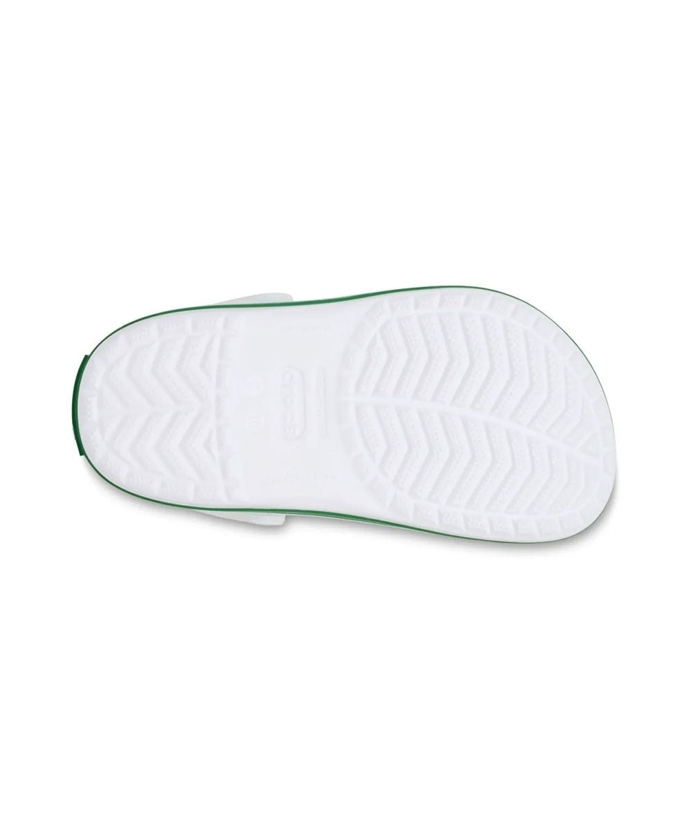 Sandália Crocs Crocband Branco/Verde Branco 6
