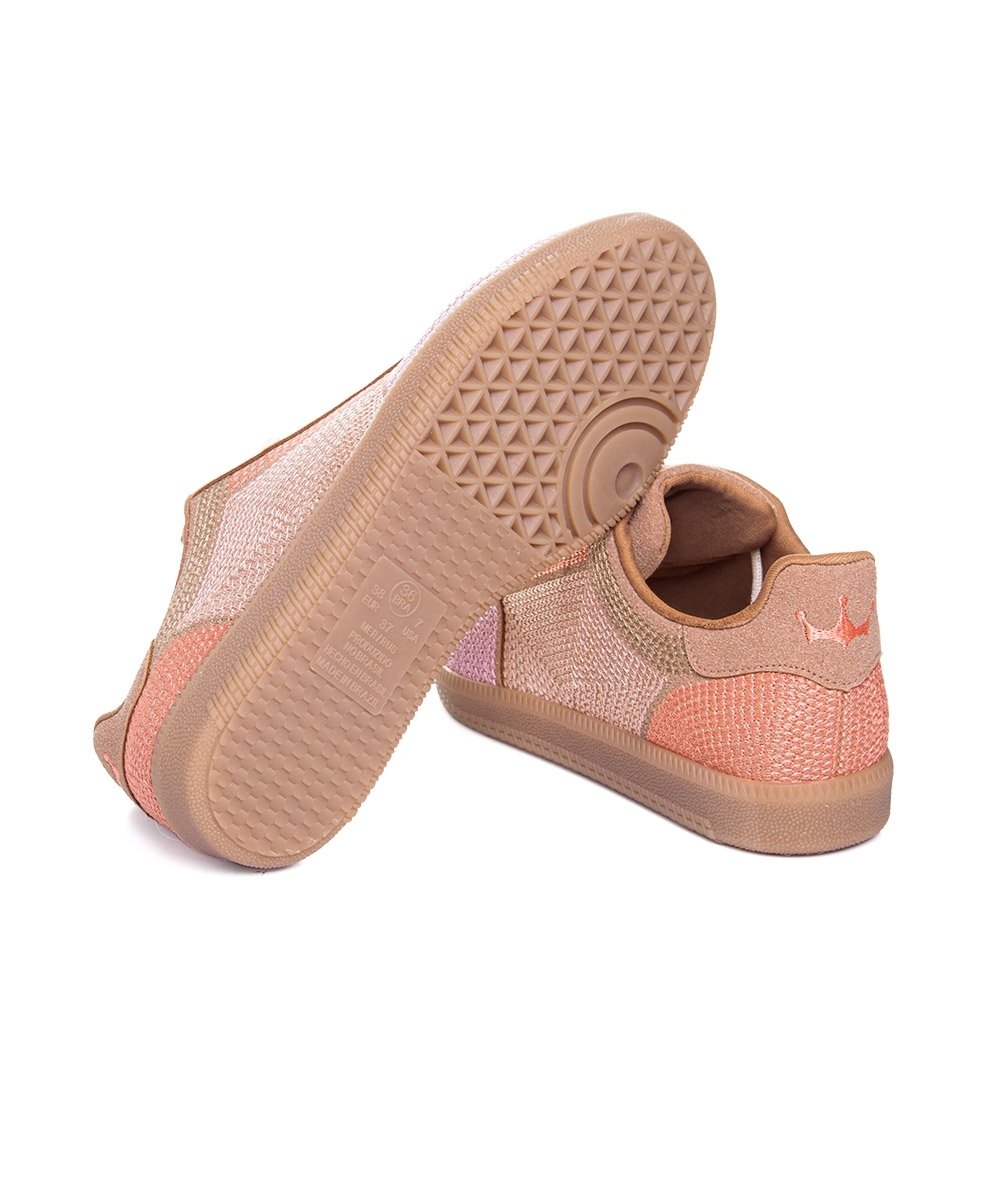 Tênis Feminino Valentina Sabine Bordado Multicolor Rosa 5